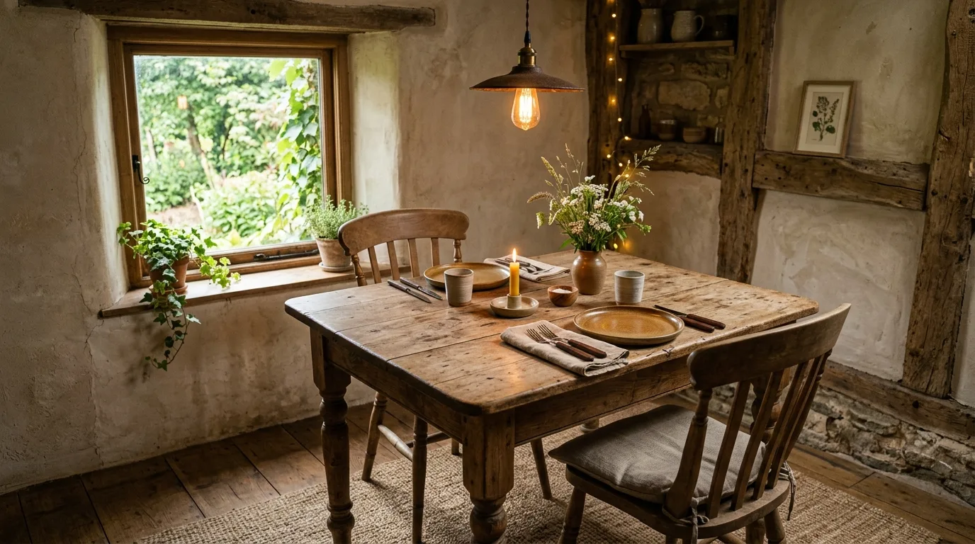 Bring in greenery with a calm edited hand inspiration for an organic modern dining room.